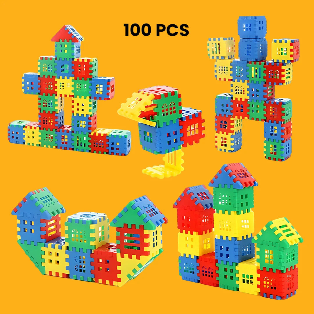 Waffle Interlocking Building Blocks